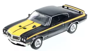 1970 Black Buick GSX Hardtop Diecast Car 1/24 Welly New - Picture 1 of 4