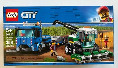 LEGO Harvester Transport - City 60223 Farm Vehicle - New Sealed - Image 1 of 4