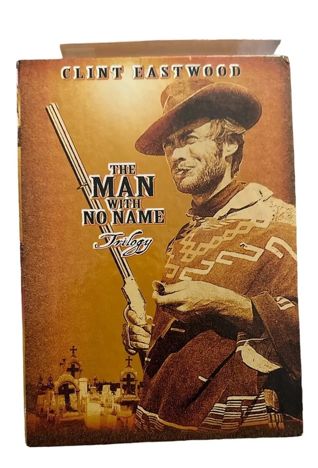 The Man with No Name SPAGHETTI WESTERN BOXSET Clint Eastwood 3x DVD R1 RARE - Image 1 of 1