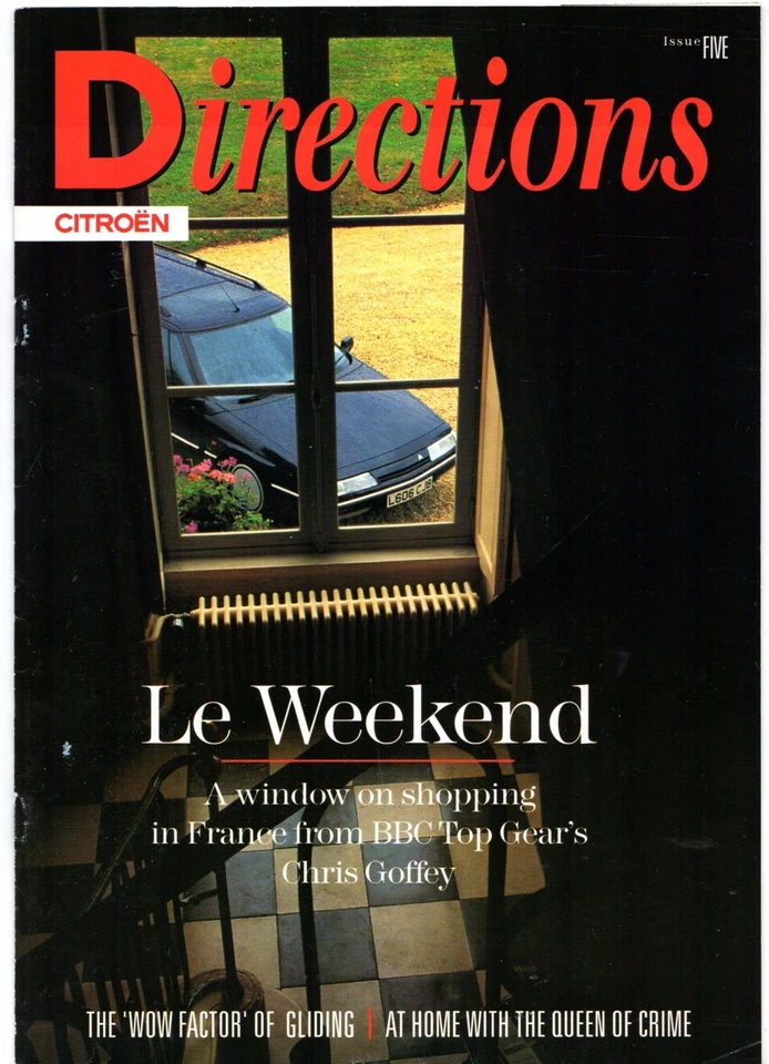 Citroen Directions Magazine Issue 5 1993 UK Market Brochure ZX Xantia XM - Image 1 of 1