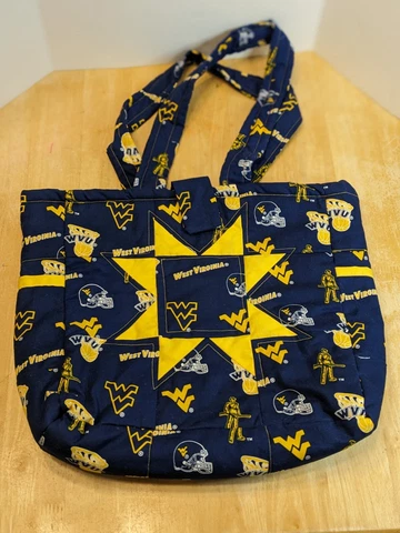 West Virginia University Tote/Bag/Purse Handmade Cover