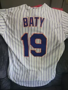 Brett Baty Majestic Trikot New York Mets #19 Größe L - Bild 1 von 4
