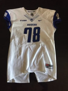 Game Worn Used Nike Middle Tennessee St Blue Raiders Football Jersey #78 Size2XL - Bild 1 von 4