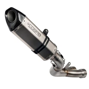 Cobra Sport BMW S 1000 R Exhaust Half System with Titanium End Can MCBM04S006-TI - Picture 1 of 9