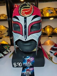 Rey Mysterio Ryu Street Fighter WWE Supercard Prograde Erwachsenengröße Wrestling Maske - Bild 1 von 4