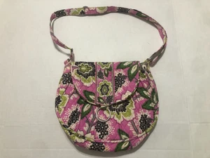 Vera Bradley SADDLE UP Priscilla Pink CROSSBODY Purse SHOULDER Bag HIPSTER - Picture 1 of 7