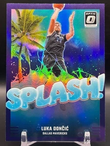 2024-25 Donruss Optic Luka Doncic Splash Purple Prizm #1 Mavericks - Bild 1 von 2