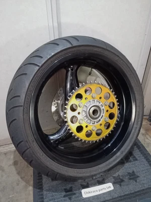 DUCATI ST4 rear wheel Brembo 17x5.50  Tire Disk AFAM sprocket ST2 ST3 - Image 1 of 4