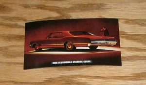 Original 1966 Oldsmobile Starfire Coupe Postcard 66 - Picture 1 of 2