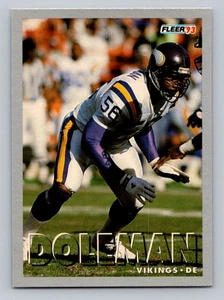 1993 Fleer Chris Doleman #17 Minnesota Vikings - Picture 1 of 2