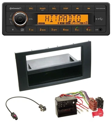 Continental MP3 Bluetooth AUX USB Autoradio für Ford Fusion Transit Kuga 05-12 s - Bild 1 von 4