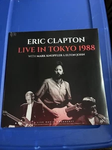 Eric Clapton, - Live In Tokyo 1988: with Knopfler & Elton John New Sealed LP - Picture 1 of 2