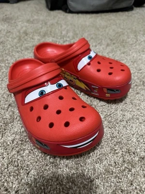 Lightning McQueen Crocs Men’s Size M12 - Image 1 of 2