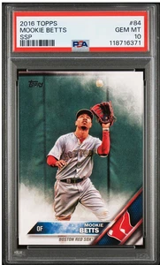 2016 Topps #84 Mookie Betts SSP PSA 10 - Picture 1 of 1