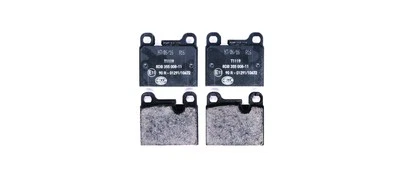 HELLA Plaquettes de frein pour PORSCHE 911 911 Cabriolet 911 Targa 914 912 8DB - Photo 1/4