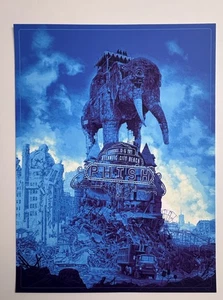 Phish Poster Official Atlantic City 21 Silkscreen Show Edition #’d Daniel Danger - Picture 1 of 12