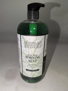 Archipelago Botanicals Morning Mint Body Wash 33 oz - Picture 1 of 2