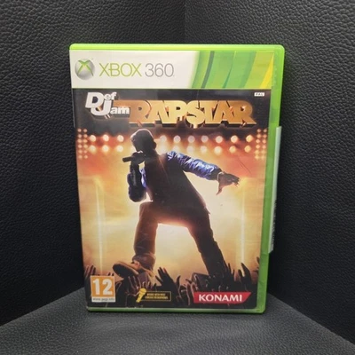 Xbox 360 Def Jam Rapstar • Zustand Neuwertig • Ink. Anleitung • OVP • Konami • - Bild 1 von 4