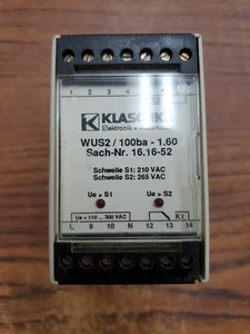 KLASCHKA Relè di misura di potenza WUS2/100ba-1.60 (TA11MS) - Foto 1 di 7