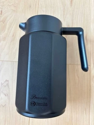 Diners Club  Novelty Premium Thermos Pot Black Promo Item - Image 1 of 4