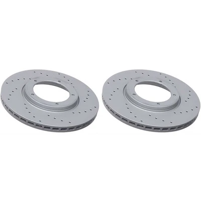 SET-404460101752-2 Zimmermann Brake Discs 2-Wheel Set Front RWD for Porsche 924 — 第 1/3 张图片