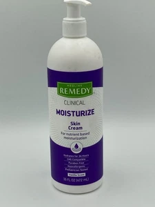 Medline Remedy klinische Hautcreme Vanilleduft 16 fl oz feuchtigkeitsspendende trockene Haut - Bild 1 von 4