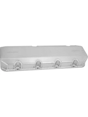 Moroso Valve Cover Stock Height Billet Rail Fabricated Aluminum Natural (68456) - Image 1 of 4