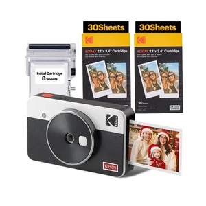 Mini Shot 2 Retro 4Pass 2-in-1 Instant Camera and Photo Printer (5.3 x 8.6 - Picture 1 of 5