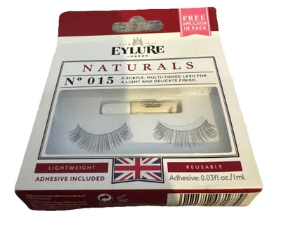 Eylure Naturals No. 015  Lightweight Reusable Adhesive And Applicator Included - Image 1 of 3