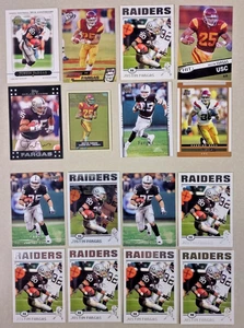 16 Karten Lot Justin Fargas mit ROOKIES NFL Raiders Must for Collector! KOSTENLOSER VERSAND! - Bild 1 von 3