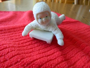 Snowbabies von Abt. 56 "HOLD ON TIGHT" Figur - NICHT MEHR PRODUZIERT - EUC - Bild 1 von 5