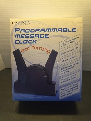Reloj Mensaje Programable Ravina Clock Company con Pantalla LED 687476 Foto 1 de 3