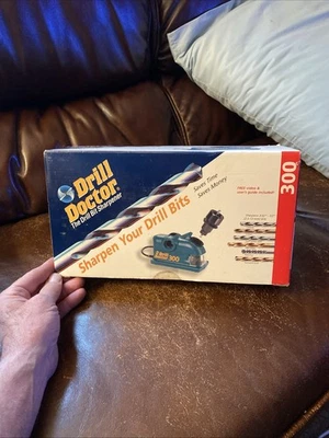 "Afilador de brocas Drill Doctor 300 con cable de caja y afilador guía 3/32"-1/2""" Foto 1 de 4