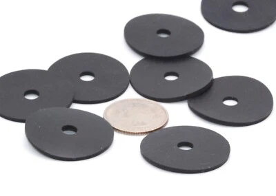 ALLTRADE SUPPLY INC 1/4" ID x 1 1/4" OD x 1/16" XL Rubber Flat Washers Autobody Fender Washers