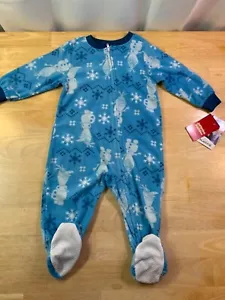 Neu Jungen/Kleinkind Disney Frozen 2 Winter Fuß PJ mit Olaf Gr. 24 Monate * - Bild 1 von 5