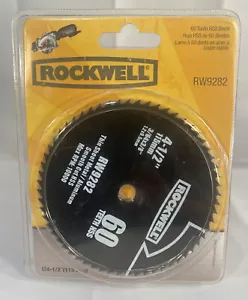Circ Saw Bld 4.5" 60T By Rockwell Mfrpartno Rw9282 - Picture 1 of 5