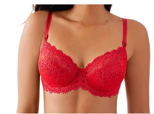 Wacoal Embrace Lace Underwire Bra 34DD Equestrian Red - Picture 1 of 7