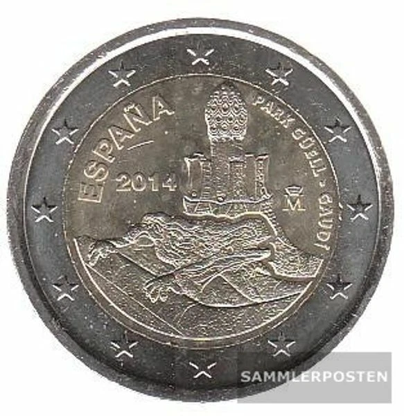 Spain 2014 Stgl./unzirkuliert reissue: 8 million. Stgl./unzirkuliert 2014 2 Euro - Image 1 of 1