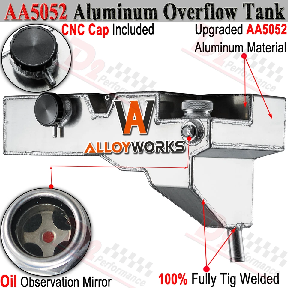 Tanque de depósito de desbordamiento de refrigerante para Peterbilt Kenworth T660 337 2008-2017 Foto 1 de 4