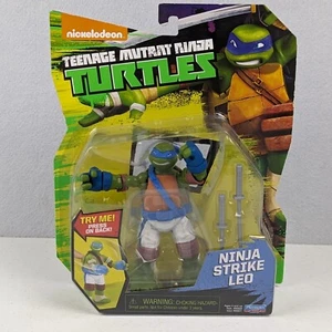 TMNT Teenage Mutant Ninja Turtles Ninja Strike Leo Figure 2016 NEW Leonardo - Picture 1 of 5