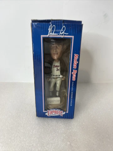 Nolan Ryan Bobblehead Limited Edition 2008 Round Rock Express MLB Texas Rangers Cover
