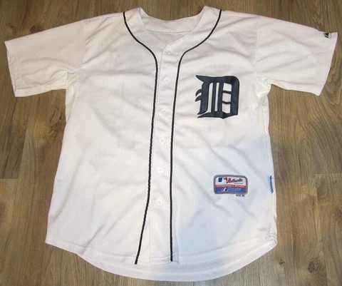 Majestic Detroit Tigers Miguel Cabrera Cool Base Authentic Jersey Men's Size 50 Cover