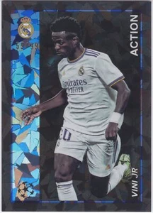 2021-22 Topps Merlin Heritage 97 Action Black #130 Vini Jr - Real Madrid 59/99 - Picture 1 of 2