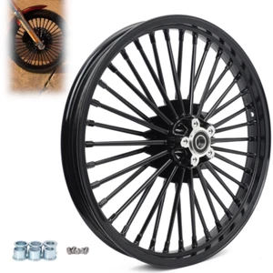 Fat Spoke Front Wheel Rim 21x2.15 for Harley Choppers Dyna Street Bob Wide Glide - Bild 1 von 9