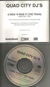 QUAD CITY DJ’s C’mon ‘n Ride it the train RADIO MIX PROMO DJ CD Single 1996 USA  - Picture 1 of 1