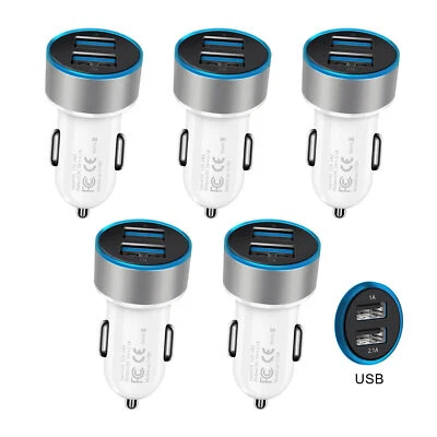 Wholesale Bulk 2 Port USB-C Fast Charging Car Charger Adapter For iPhone Samsung - Image 1 of 4