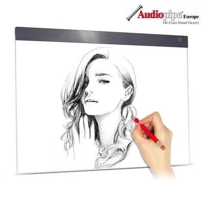 FLEIZ A3 LED 3x Dimmbar Lichttisch Leuchttablet Lightpad Diamond Painting Zeichenbrett