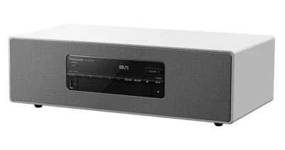 Panasonic SC-DM502-W 40W Premium Stereo System DAB+ Bluetooth CD AUX - White - Image 1 of 3