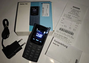 Einfaches Tastenhandy Nokia 110 (2023) ohne Schnickschnack mit Dual SIM in OVP - Bild 1 von 3