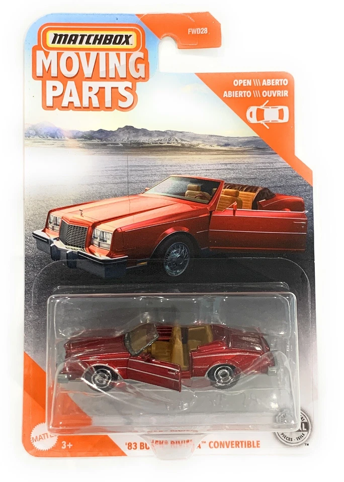 2022 Matchbox Moving Parts 1978 Subaru Brat Die Cast Car